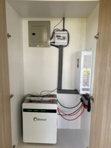 inversor y baterías